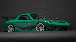 『模型時間』 1/24  Aoshima RE雨宮 RX-7 full build