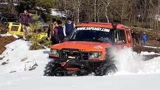 Off-Road Türkiye Ankara'da!! 1.GÜN - EXTREME OFF ROAD [KAR ETABI]