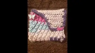 Crochet clutch bag/Free crochet tutorial/Quick and easy
