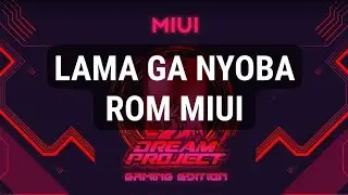 IT'S BEEN A LONG TIME NOT TRIED A MIUI ROM... Dream Project 11.0.2 (Gaming Edition)