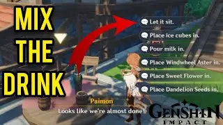 MIX THE DRINK GENSHIN IMPACT! WINDBREW QUEST GUIDE! [New Update]