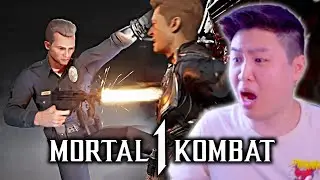 MORTAL KOMBAT 1 - T-1000 & NEW KAMEO TEASER TRAILER!! [REACTION]