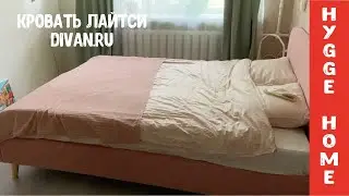 Lightsy 160 Velvet Pink Bed from divan.ru. Assembly Process and Review