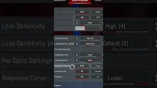 The BEST Controller Settings In Apex Legends...