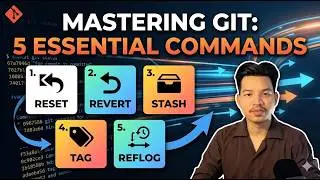 git အပိုင်း ၃ - Reset, Revert, Stash, Tag, Reflog ကို Practical နဲ့ရှင်းပြခြင်း