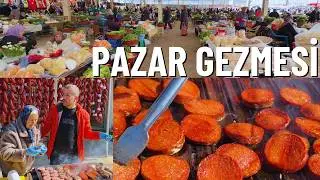 PAZAR GEZMESİ YAPTIK MANGAL SEZONUNU AÇTIK