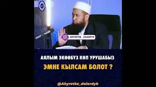Аял менен эркектин ортосундагы мамилени Максат ажы Токтомушев
