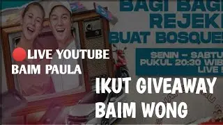 CARA IKUT LIVE GIVEAWAY BAIM WONG DI YOUTUBE