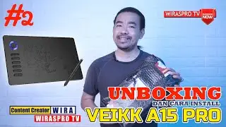 Unboxing Pen Tablet Veikk A15 Pro | Alt Wacom Huion