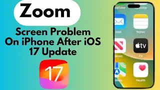 How To Fix Zoom Screen Problem on iPhone (2023)
