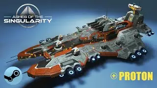 ASHES OF SINGULARITY Escalation Benchmark LINUX [Steam Play Proton]