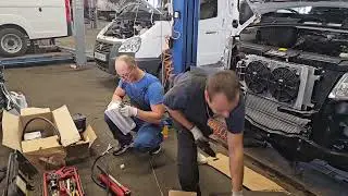 установка кондиционера в Газель некст
