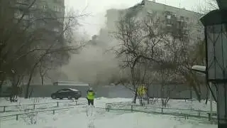 Снос дома в Магнитогорске после взрыва газа