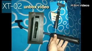 XT-02 mobile selfie stick unbox video.. 2022