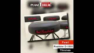 Pearl sgabello Roadster D-1500RGL e D-1500TGL