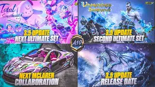 UPCOMING ULTIMATE SET FULL 3D LEAKS 🥵 | NEXT MCLAREN COLLAB | 3.5 UPDATE | PUBGM #leak #pubg #a10rp