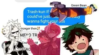MHA Texts||All Might wants to take Izukus Quirk Away???!||✨But not a lyric prank✨||