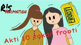 10 takar frooti cartoon || sisters love ❤|| #viral  #youtubevideo #comedy
