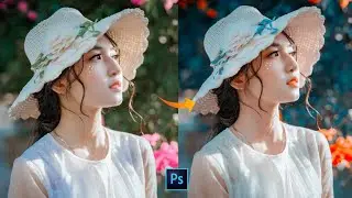 Use orange and Blue effect in photoshop //How to use effect  in your photo