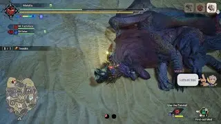 Monster Hunter Rise-First Teostra hunt with hammer