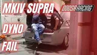 MKIV Supra Dyno Fail | Muffler Blows Off