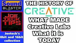 The History of Creative Labs | 8Bit/16bit Sound card collection | JoeteckTips