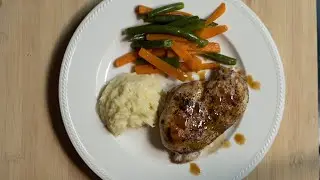 chicken steak / lunch plate