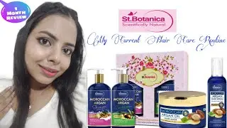 St. Botanica Moroccan Argan Hair Care Range Review | My Current Hair Care Routine