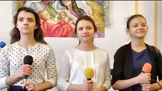 Вся земля полна славы и хвалы... Ивановы, Вика, Юля, Софа.