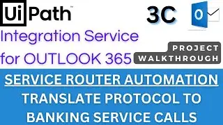 UiPath Tutorial - Integration Service Router Automation - Part 3C