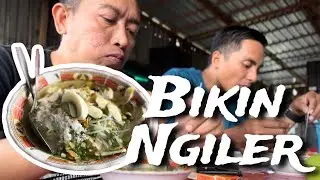 Bikin Ngiler Semangkok Soto Ayam Asli Lamongan di Rest Area Pantura Lamongan