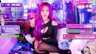 Nyyxxii, blu & Twitch girls in socks