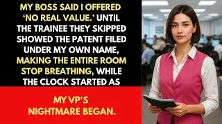 The VP Rejected My Patent — Until the Board Uncovered His Lies