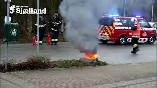 Brand i el-skab