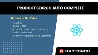 Building a Product Search Auto-Complete Component in React JS