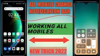 how to change notification bar in infinix hot 10 play | infinix mobile notification bar change |