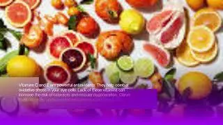 Vitamins and the eye