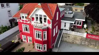 Marien-Café in Flensburg aus der Vogelperspektive - von Bastian Neumann