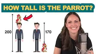 Viral Math Puzzle: How Tall Is The Parrot?