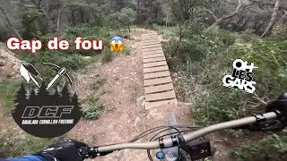 DCF CORNILLON piste noire bleu et verte en eBike