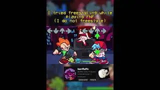 I PLAYED FRIDAY NIGHT FUNKIN AND TRIED FREESTYLING (it didnt go well)  #gamer #fridaynightfunkin