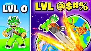 I'm buying 4000 ROBUX items in the Lumberjack Simulator!