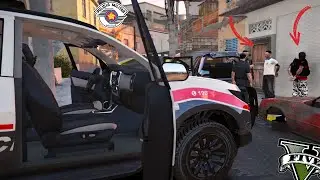 FUGA PRA COMUNIDADE ASSALTANTES ARMADOS - GTA RP