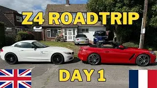 Z4 Europe Road Trip Day 1 - UK to France