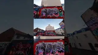 Graffiti FPV Bombed by Seagulls