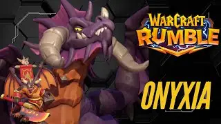 Warcraft Rumble : Defeating Onyxia with Drakkisath | Again cause it is the best encounter ever |
