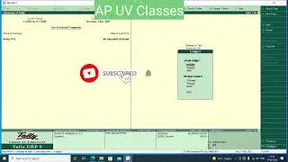 How to create ledger in tally ERP 9. 
