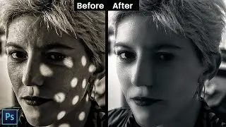 Skin Retouching Repair Skin Photoshop Tutorial01 // Photoshop Tutorial