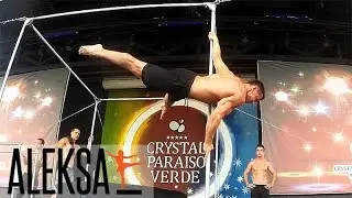 Pole Dance, Пол Денс (дэнс), Китайский пилон (мужчины). Александр Афанасьев, тренер ALEKSA Studio