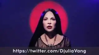 Видеообращение Джулии Ванг по поводу фейков и реальных аккаунтов